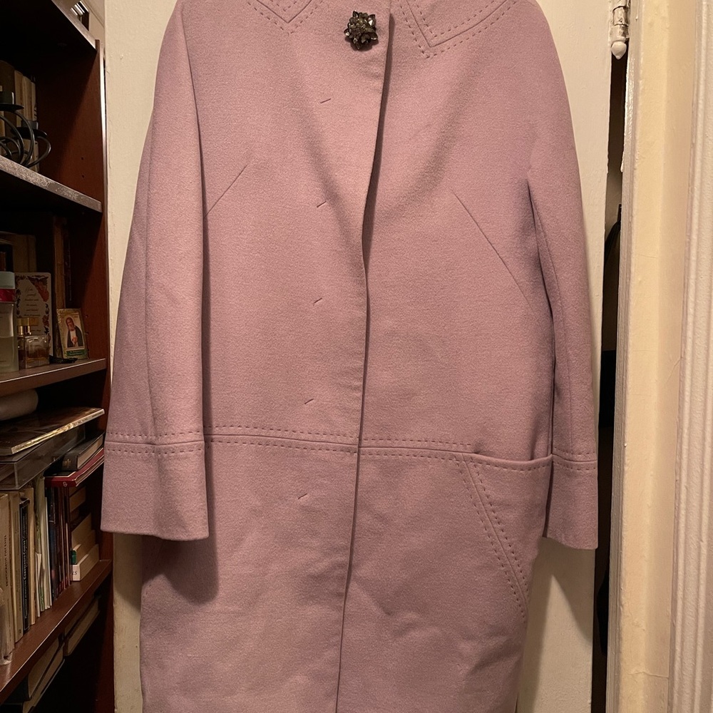Brand new Anora coat with beautiful crystal